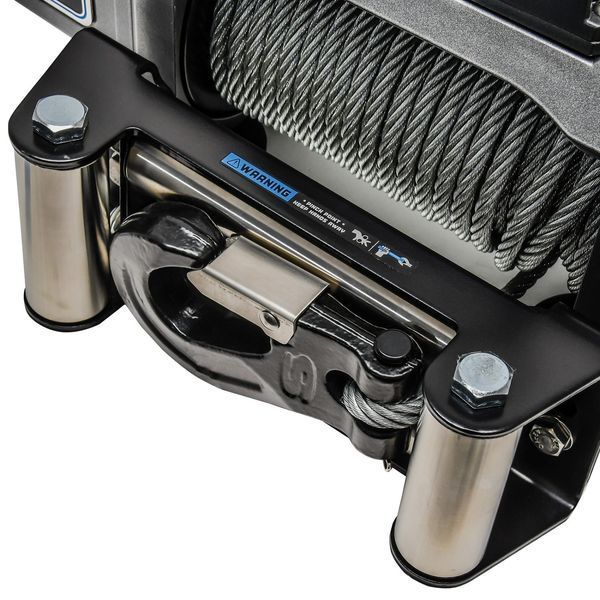 Електрична лебідка Superwinch SX12 12V зі сталевим тросом SUP1712200 фото