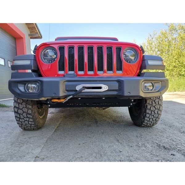 Монтажна плита під лебідку Jeep Wrangler JL 2018+ WMJeepJLDisEU фото