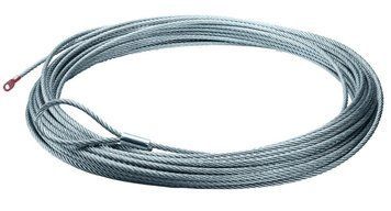 Трос сталевий Warn для лебідки Zeon 24 м х 9.5 мм 89213 89213 фото