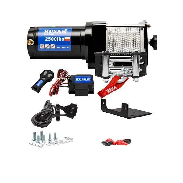 Електрична лебідка Husarwinch  BST 2500 lbs (тягове зусилля  1134 кг) 5903738831036 фото