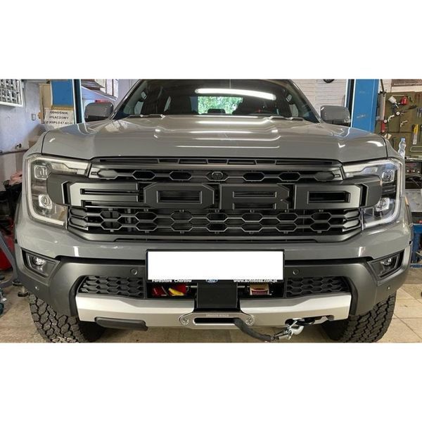 Монтажная плита под лебедку для Ford Ranger Raptor дизель 2,0 2023г из АСС WMRRaptor23-HD-20d-ACC фото