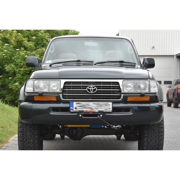Монтажная плита под лебедку Toyota Land Cruiser J8 HDJ HZJ 80 1989-1997 WMLC80 фото