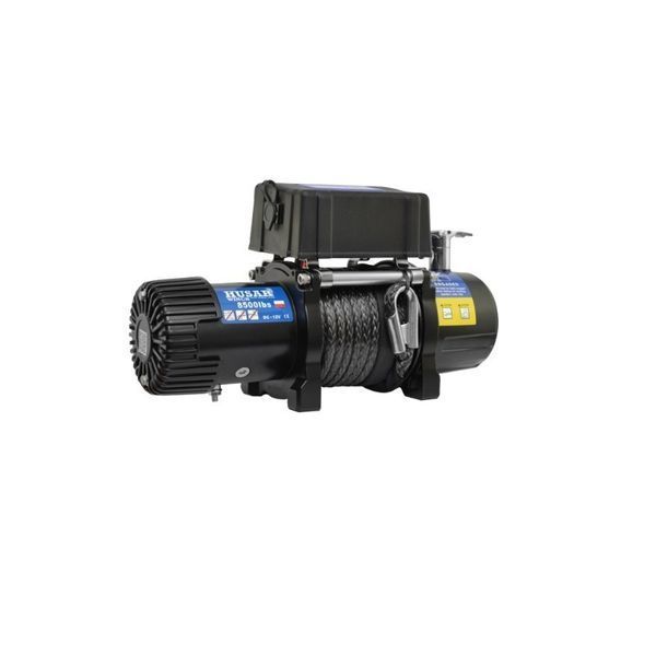 Електрична лебідка Husarwinch  BST 8500 lbs із синтетичним тросом (тягове зусилля 3856 кг) 5904024534822 фото