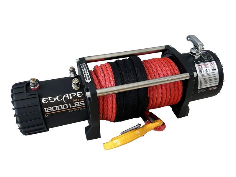 Лебідка Escape 12000ES 12000 lbs [5443 кг] із синтетичним тросом 12V 38865 фото
