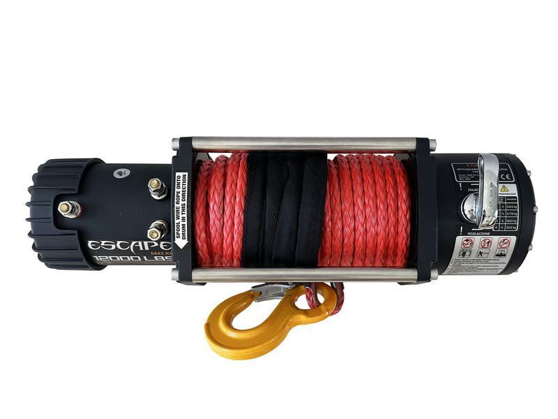 Лебідка Escape 12000ES 12000 lbs [5443 кг] із синтетичним тросом 12V 38865 фото