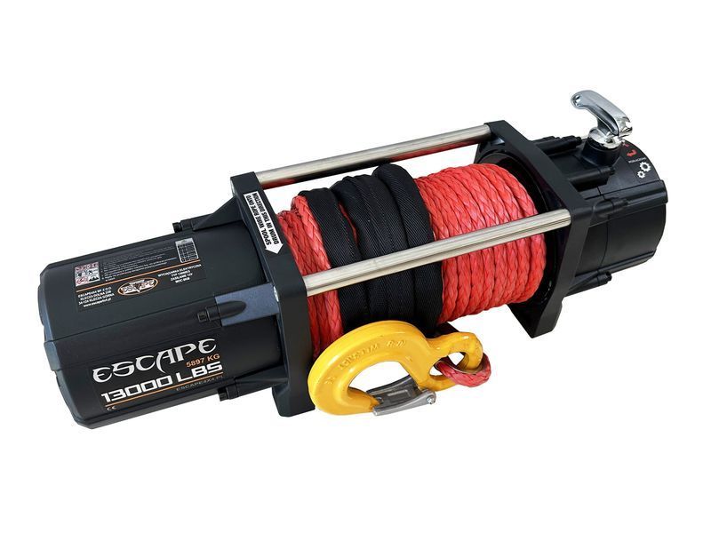 Лебідка Escape 13000ES 13000 lbs [5897 кг] із синтетичним тросом 12V 38867 фото