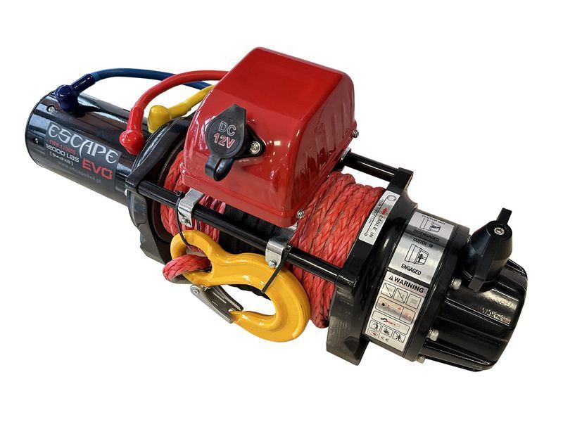 Лебедка Escape EVO 12000 lbs (5443 кг) EWB с синтетическим тросом 12V 38847 фото