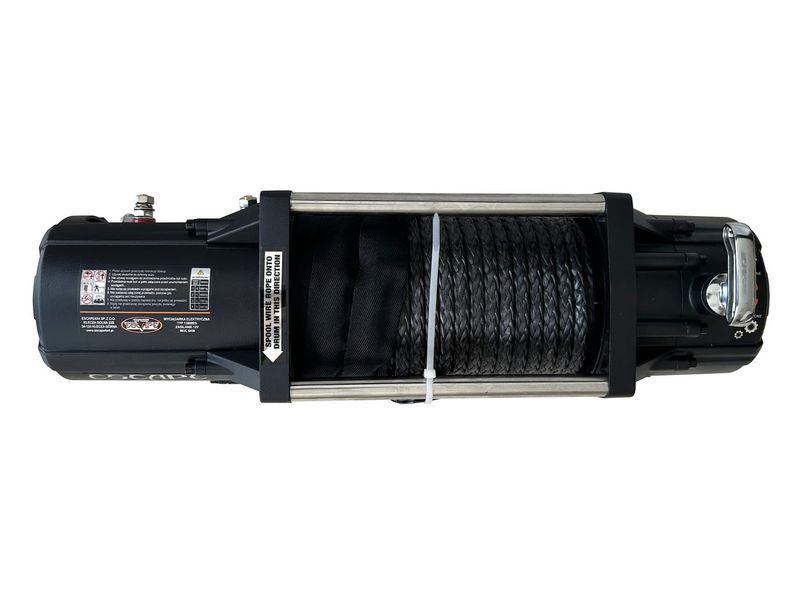 Лебідка Escape 13000ES 13000 lbs (5897 кг) із сірим синтетичним тросом 12V 38868 фото