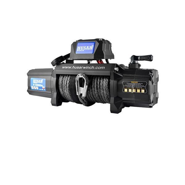 Електрична лебідка Husarwinch BST S 12000 lbs із синтетичним тросом 5903738831203 фото