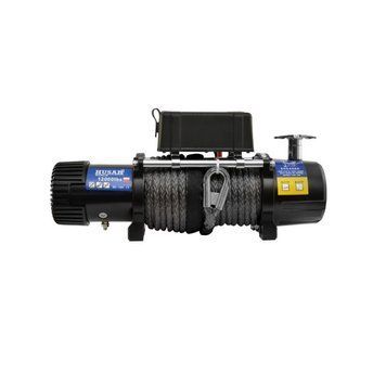 Електрична лебідка Husarwinch BST 12000 lbs із синтетичним тросом 5903738831173 фото