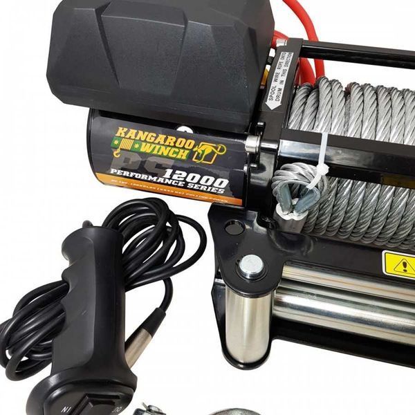 Лебідка електрична Kangaroowinch K12000PS Performance Series 12V 12000 LBS (5443 кг) K12000PS-12V K12000PS-12V фото