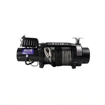 Електрична автомобільна лебідка Husarwinch  BST S 14000 lbs із синтетичним тросом 5904024534600 фото