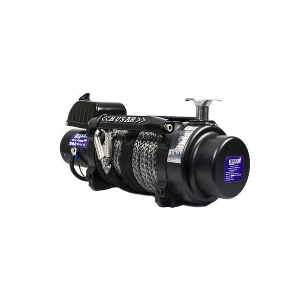 Електрична автомобільна лебідка Husarwinch  BST S 14000 lbs із синтетичним тросом 5904024534600 фото