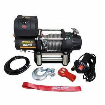 Автомобільна лебідка Kangaroowinch K8000E 12V 8000 LBS (3600 кг) K8000E-12V K8000E-12V фото