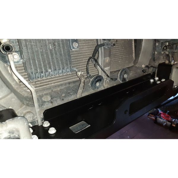 Монтажная плита под лебедку для Mitsubishi Pajero 3 III V60 V70 1999-2006 WMPajero3-HD фото