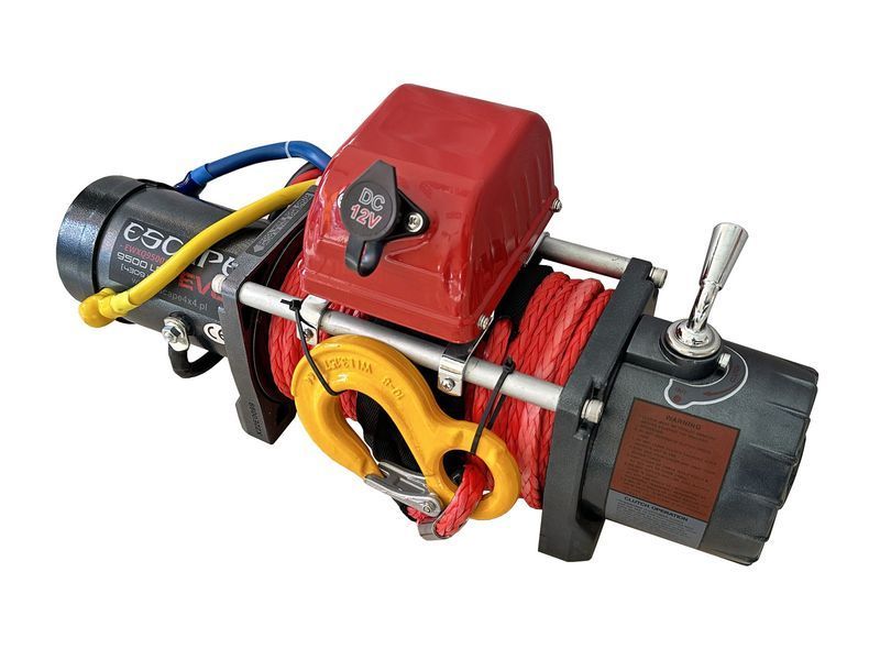 Лебідка Escape EVO 9500 lbs (4309 кг) EWX-QF із синтетичним тросом 12V 38855 фото