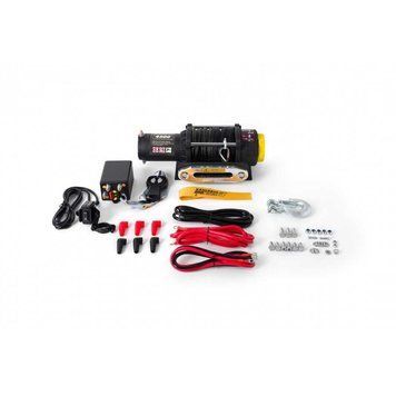 Лебідка для квадроцикла Kangaroowinch K4500SR 12V з синтетичним тросом і бездротовим пультом 4500 LBS (2041 кг) K4500SR K4500SR фото