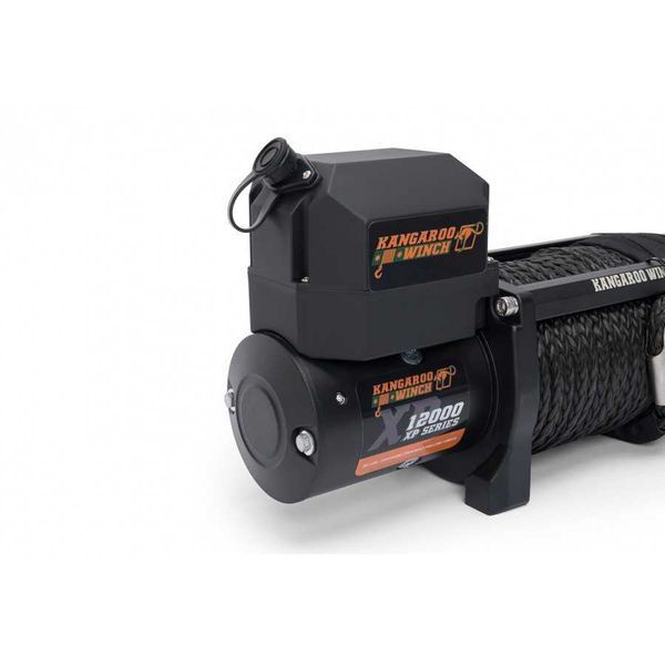 Лебідка Kangaroowinch K12 000XP (5443 кг) 12V з синтетичним тросом і безпровідним пультом K12000XP-SR-12V фото