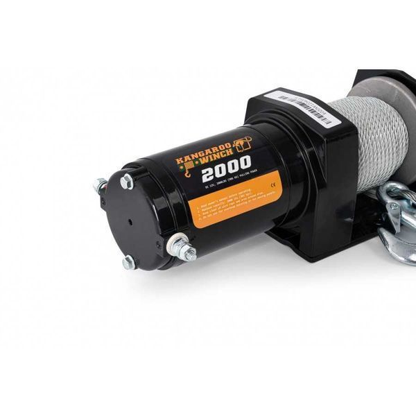 Лебідка для квадроцикла Kangaroowinch K2000E 12V 2000 LBS (907 кг) K2000E-12V K2000E-12V фото