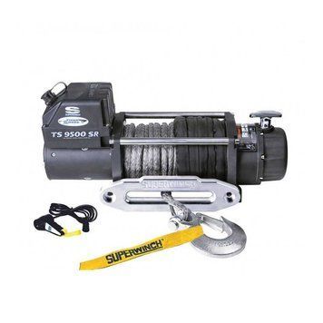 Лебідка Superwinch Tiger Shark 9500 lbs 12V із синтетичним тросом SUP1595201 фото
