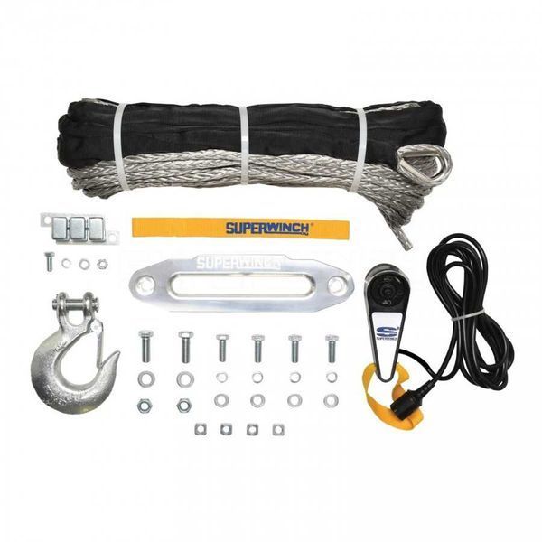 Лебедка Superwinch Tiger Shark 9500 lbs 12V с синтетическим тросом SUP1595201 фото