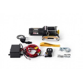 Лебідка електрична для квадроциклу Kangaroowinch K3000SR 12V із синтетичним тросом 3000 LBS (1360 кг) K3000SR K3000SR фото