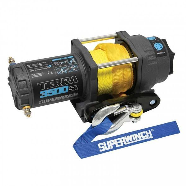 Електрична лебідка Superwinch New Terra 3500 lbs із синтетичним тросом SUP1135270 фото