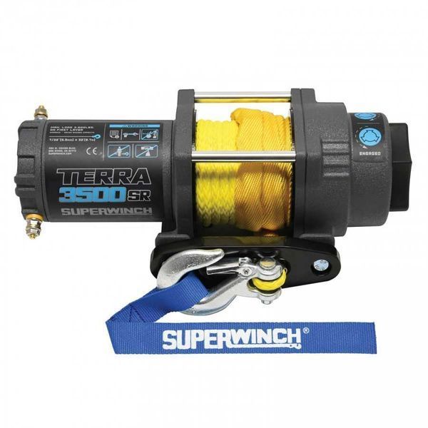 Електрична лебідка Superwinch New Terra 3500 lbs із синтетичним тросом SUP1135270 фото