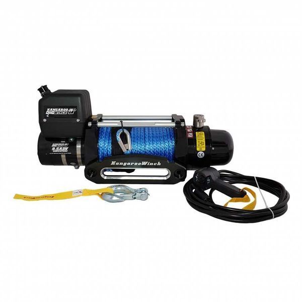 Автомобильная лебедка Kangaroowinch Adventure 9.5 12V с синтетическим тросом 9500 LBS (4300 кг) K9.5ADV-SR-12V K9.5ADV-SR-12V фото