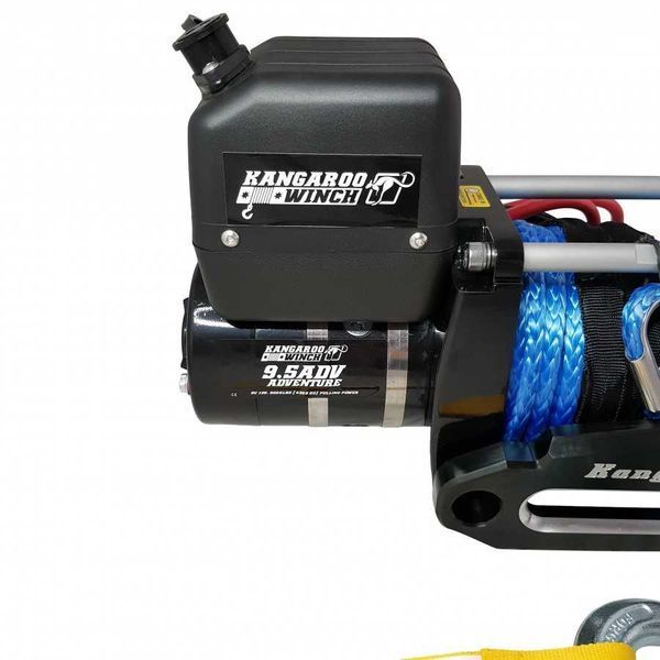 Автомобильная лебедка Kangaroowinch Adventure 9.5 12V с синтетическим тросом 9500 LBS (4300 кг) K9.5ADV-SR-12V K9.5ADV-SR-12V фото