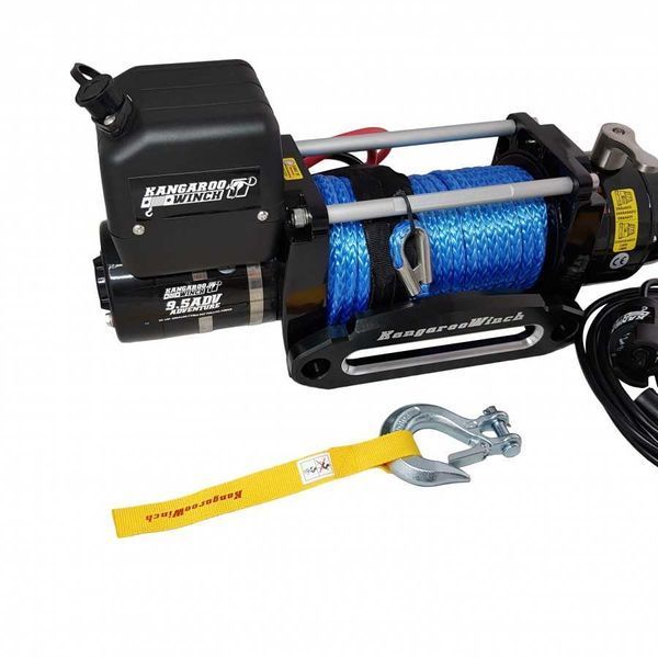 Автомобильная лебедка Kangaroowinch Adventure 9.5 12V с синтетическим тросом 9500 LBS (4300 кг) K9.5ADV-SR-12V K9.5ADV-SR-12V фото