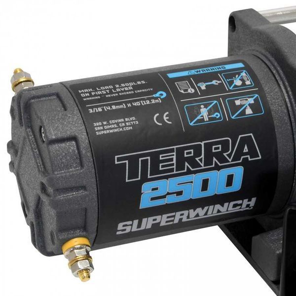 Електрична лебідка Superwinch New Terra 2500 lbs 12V SUP1125260 фото