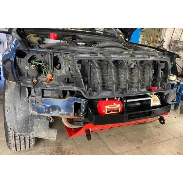 Плита монтажная под лебедку для Jeep Grand Cherokee WJ 1999-2004 тип №2 WMGFrBJeepWJPlus фото