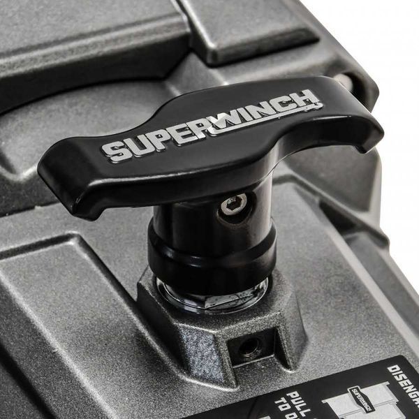 Электрическая лебедка Superwinch SX10SR 12V с синтетическим тросом SUP1710201 фото