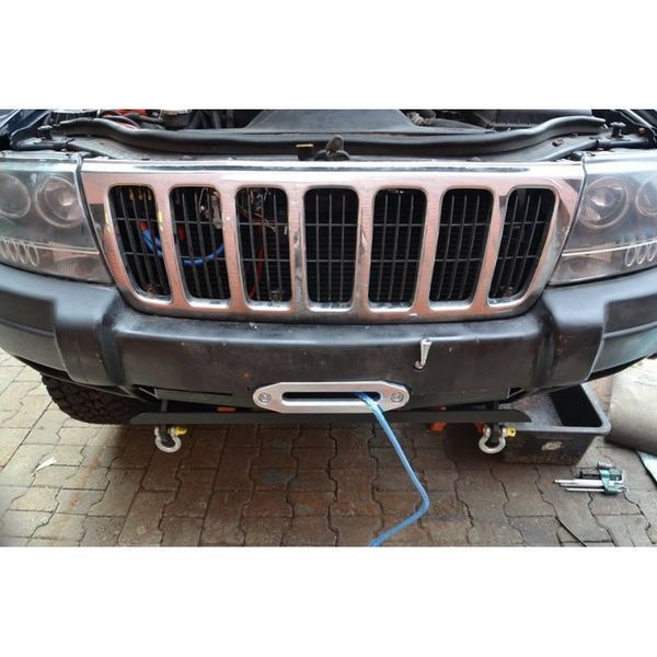 Площадка под лебедку к штатному бамперу Jeep Grand Cherokee WJ (1999-2004) WMJeepWJ фото