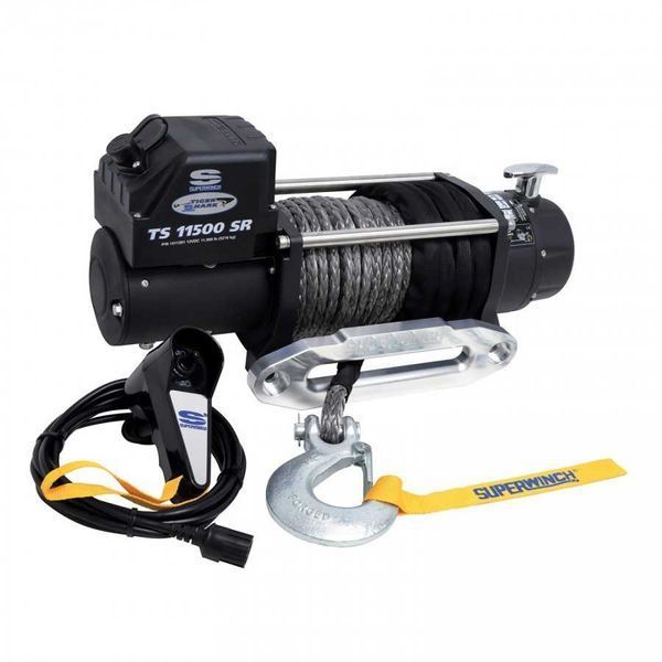 Електрична лебідка Superwinch Tiger Shark 11500 12V із синтетичним тросом SUP1511201 фото