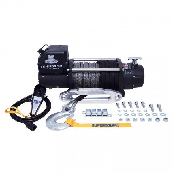 Електрична лебідка Superwinch Tiger Shark 11500 12V із синтетичним тросом SUP1511201 фото