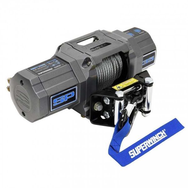 Електрична лебідка Superwinch SP 35 зі сталевим тросом SUP1135240 фото