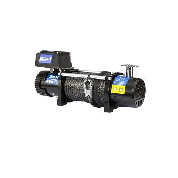 Електрична лебідка Husarwinch BST 13000 lbs із синтетичним тросом 5903738831241 фото
