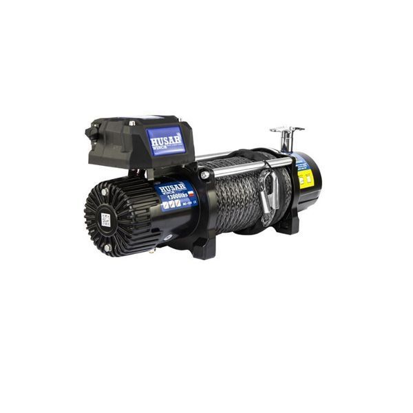 Електрична лебідка Husarwinch BST 13000 lbs із синтетичним тросом 5903738831241 фото