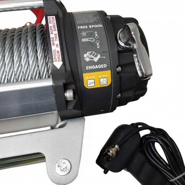 Лебідка електрична Kangaroowinch K12500XT Extreme 12V, 12500 LBS (5670 кг) K12500XT-12V K12500XT-12V фото