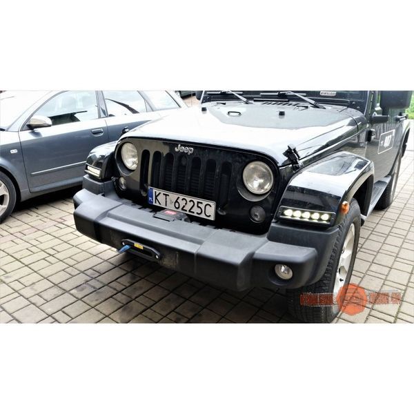 Плита монтажная под лебедку для Jeep Wrangler JK 2007-2016 европейская версия WMJeepJKDisEU фото