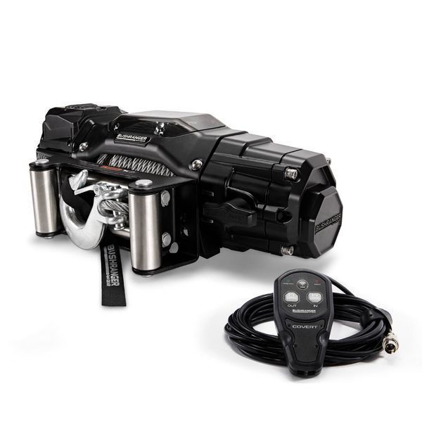 Лебідка електрична BUSHRANGER COVERT 5443 кг 12V RWC120W (сталевий трос) RWC120W фото