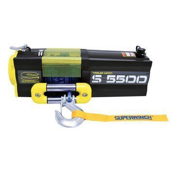 Електрична лебідка Superwinch S5500 з синтетичним тросом 12V SUP1455201 фото