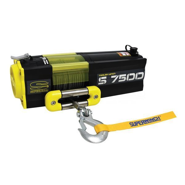 Електрична лебідка Superwinch S7500 зі сталевим тросом 24 В SUP1475300 фото