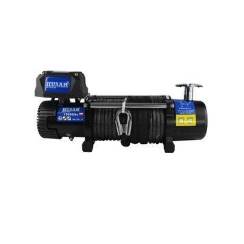 Електрична лебідка Husarwinch  BST 10000 lbs із синтетичним тросом 5903738831142 фото