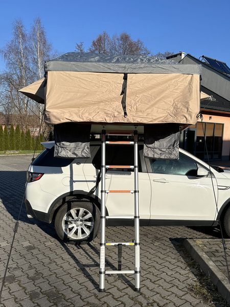Автомобільний намет на дах ALASKA 160 см довгий на 4 особи 36626 фото