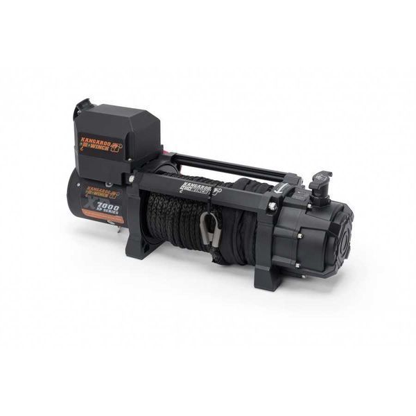 Лебідка Kangaroowinch K7000XP 12V з синтетичним тросом і безпровідним пультом K7000XP-SR-12V фото