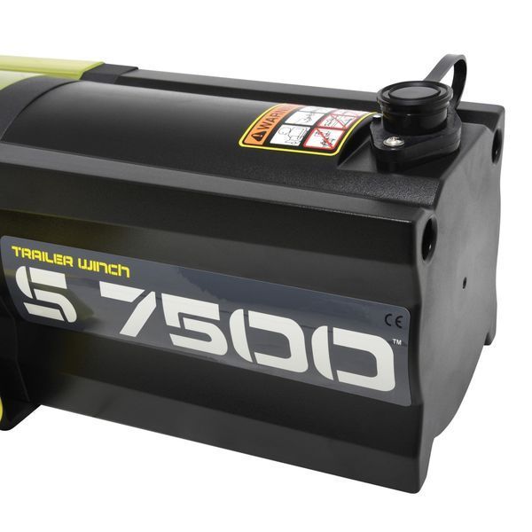 Электрическая лебедка Superwinch S7500 с синтетическим тросом 24 В SUP1475301 фото