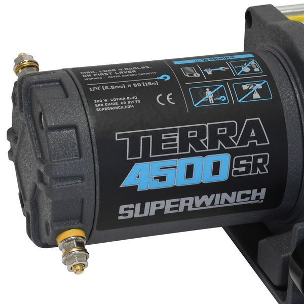 Электрическая лебедка Superwinch New Terra 4500 lbs SR с синтетическим тросом SUP1145270 фото